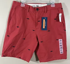 Pantalones cortos antiguos azul marino San Francisco California Ultimate Slim incorporado flexible para hombre 34 - Imagen 1 de 11