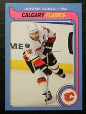 2008-09 08/09 OPC O-Pee-Chee RETRO #371 Jarome Iginla Calgary Flames