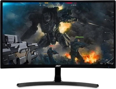 Brand New Acer ED242QR 23.6” Full HD Curved Screen Gaming Monitor - Image 1 of 4