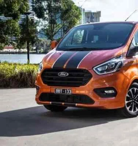 Ford Transit Custom Graphics Bonnet and Rear Door Pin Stripes Decals Camper - Picture 1 of 4