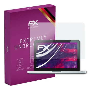 atFoliX Glass Protector for Apple MacBook Pro 13,3 WXGA 9H Hybrid-Glass - Image 1 of 4