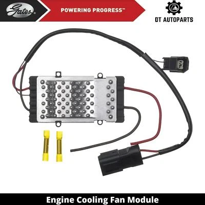 Para 1999-2006 Volvo S80 Motor Módulo Ventilador de Refrigeração Portões 2000 2001 2002 2003 2004 - Imagem 1 de 4