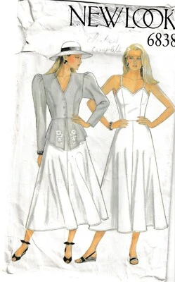 Newlook 6838 Ladies Peplum Jacket and Dress – CUT Size 18 - Image 1 of 2