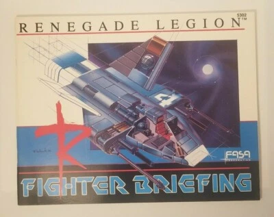 Renegade Legion Fighter Briefing Commonwealth Interceptor TOG NEW Book FASA 5302 - Image 1 of 4