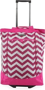 Bolso de Mano Pacific Coast Signature Grande Rolling Shopper Chevron Fucsia  - Imagen 1 de 6