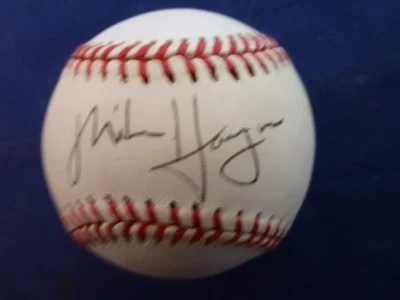 Béisbol de la Liga Americana firmado por Mike Hargrove con certificado de autenticidad Foto 1 de 3