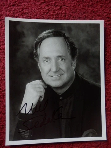 NEIL SEDAKA  ' POP SINGER  '  AUTOGRAPHED PHOTO Cover