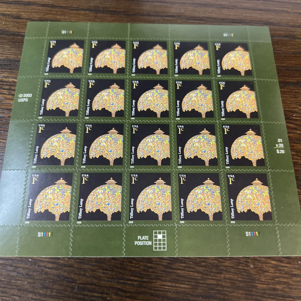 Scott#3751 sheet of 20 MNH Navajo Necklace Stamps-2008-S11111-with Micro Print - Image 1 of 1