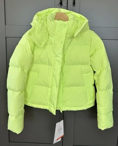 Lululemon Wunder Puff Jacket Faded Zap Down Yellow FZAP Women's Size 4 NWT - Picture 1 of 5