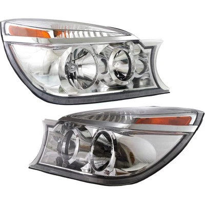 Juego de faros para Buick Rendezvous 2004-2005 izquierda y derecha con bombilla 2 piezas Foto 1 de 4