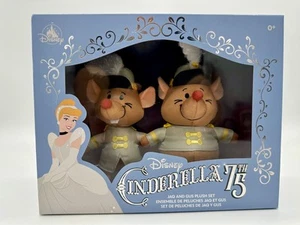 Disney Parks Cinderella 75th Anniversary Jaq & and Gus Plüschtier Set Neu im Karton 2025 - Bild 1 von 5