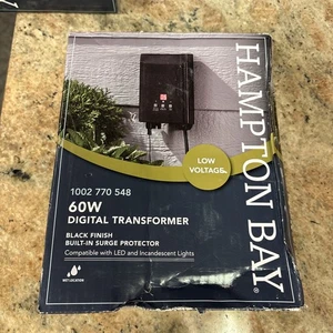 Hampton Bay Low-Voltage 60-Watt Digital Landscape Light Transformer 1002 770 548 - Picture 1 of 2