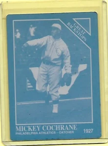 1/1 MICKEY COCHRANE 1993 CONLON RETRO PRINTING PLATE PHILLIES/ATHLETICS CATCHER - Picture 1 of 2