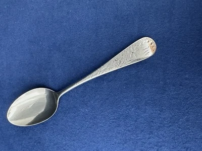 EARLY HENRY BIRKS & CO CUCHARA DE TÉ DE CORTE BRILLANTE ESTERLINA  Foto 1 de 4