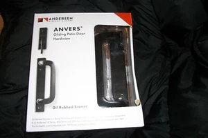 Andersen 2 Panel Gliding Patio Door Hardware, Anvers , Oil Rub Bronze - Picture 1 of 3