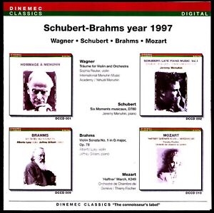 Schubert-Brahms Jahr 1997 Wagner, Mozart CD versch. - Dinemec DCCD-014