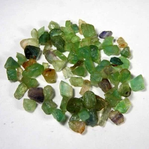 97.20 Ct Natural Green Small Apatite Rough Lot Loose Gemstone - Picture 1 of 3
