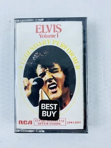 New Sealed ELVIS PRESLEY Music Cassette - Elvis Volume 1 - A Legendary Performer - Picture 1 of 4
