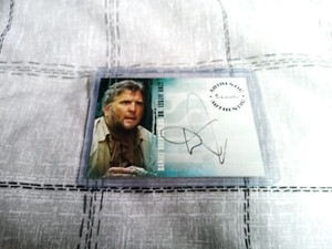 LOST SEASON ONE - A9 - DANIEL ROEBUCK AS DR LESLIE ARTZ AUTOGRAPH CARD