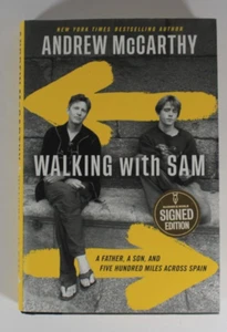 Andrew McCarthy- Walking With Sam, 2023 HBDJ, 1st Ed, Signed - Bild 1 von 3