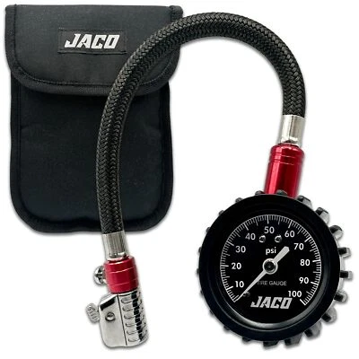 JACO ElitePro-X Tire Pressure Gauge with Lightning Chuck (100 PSI) Foto 1 de 4