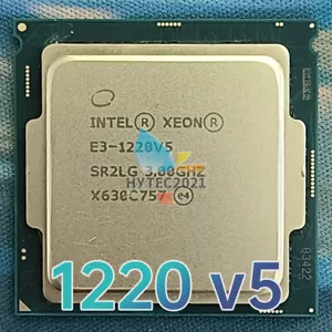 Intel Xeon E3-1220 v5 SR2LG 3.0GHz 4 Cores 80W LGA-1151 CPU Processor - Picture 1 of 3