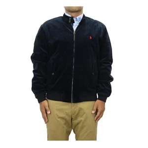 Abrigo Chaqueta Pana Cremallera Completa Polo Ralph Lauren con Forro a Cuadros - Azul Marino - - Imagen 1 de 5