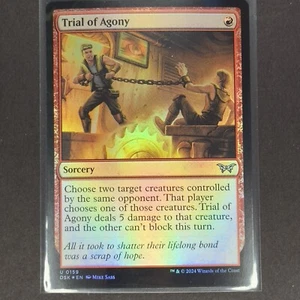 Trial of Agony Duskmourn: House of Horror Foil - Picture 1 of 2