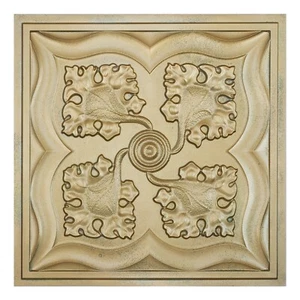 Embellish ceiling tiles Easy to Install PVC Panels PL64 Brass verdigris 10pcs - Picture 1 of 21