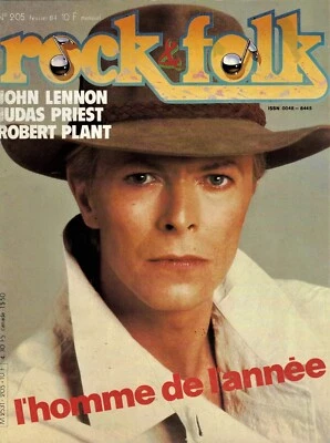 Rock & Folk Magazine / Février 1984 / Bowie / Elton John / David Lee Roth - Image 1 of 4