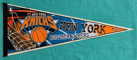 NEW YORK KNICKS NBA USA 1-Sided Pennant 29.5x12" by WinCraft Edition #5 Cover