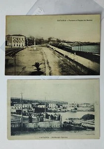 CATANIA CITTA'-LOTTO 2 CARTOLINE-C29-153 - Picture 1 of 1