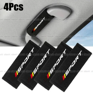 4Pcs Sports Car Interior Decor Roof Handle Armrest Protective Cover Accessories - Bild 1 von 8