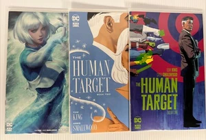 Human Target #1-3 Vol. 5 (Variant) Tom King DC Black Label 2021 NM High Grade - Picture 1 of 16