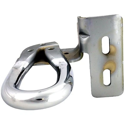 NEW OEM 2011-2016 Ford Super Duty RH Passenger's Chrome Front Tow Hook Bracket - Image 1 of 4