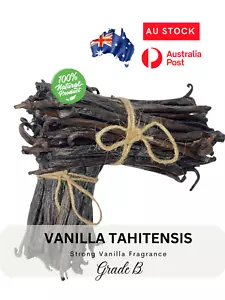 VANILLA BEANS GRADE B , 100 GR ( EST. 45-50 BEANS) 12+ cm, free tracked shipping - Picture 1 of 8