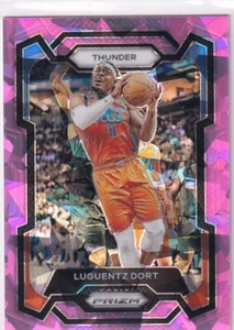 Panini 2023 Prizm NBA Basketball No. 254 Luguentz Dort Pink Ice Prizm - Bild 1 von 2