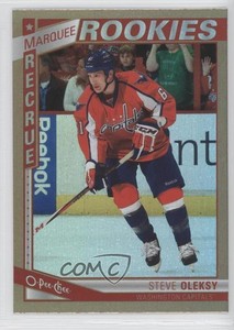 2013 O-Pee-Chee Marquee Rookies Rainbow Foil Steven Oleksy Steve #535 Rookie RC