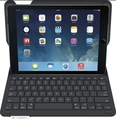 New Logitech Wireless Bluetooth Ultrathin Keyboard Cover i5 for iPad Air -Black  - Image 1 of 4