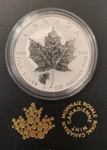 2017  Maple Leaf Cougar Privy Mark 1oz .9999 Silver coin Canada - Picture 1 of 2