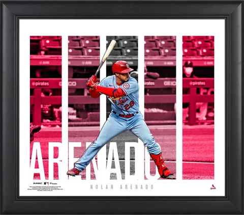 Nolan Arenado St. Louis Cardinals Framed 15" x 17" Player Panel Collage Cover
