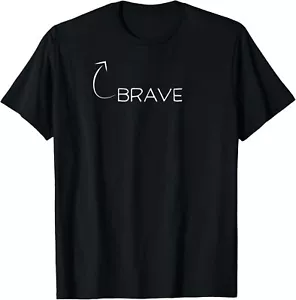 Funny I'm Brave Tshirt For Boys Girls Kids Men Women Gift T-Shirt Hoodie - Picture 1 of 10