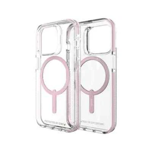 ZAGG Gear4 Piccadilly Snap with Magsafe for iPhone 14 Pro (6.1") - Pink / Clear - Picture 1 of 3