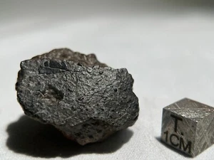 Calama 082 mit geschmolzener Schale 28,95g seltener unabhängiger Meteorit Individuum - Bild 1 von 6