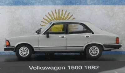 VW Volkswagen 1500 - 1982 - silver - Atlas 1:43 - Image 1 of 4