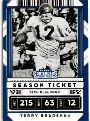 2020 Panini Contenders Draft Picks - Terry Bradshaw #94 - Image 1 of 2