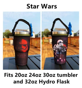 Porta tumbler Star War, per 30 once Yeti RTIC marca cammelli polari 32 once - Foto 1 di 7