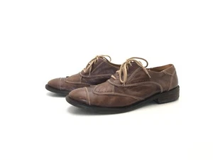We Are ... Herren Halbschuhe Schnürer Loafers Comfort Braun Gr. 43 (UK 9) - Picture 1 of 8
