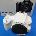 Canon EOS Rebel SL3 200D II Body Only -Color:White- 4K Movie 25 Languages