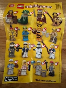 LEGO MINIFIGURES SERIES 10: SELECT THE MINFIGURES YOU WANT COMPLETE WITH PACKETS - Picture 1 of 13